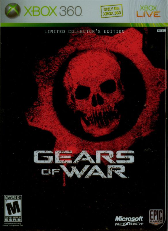 Gears of War Triple Pack box art for Xbox 360